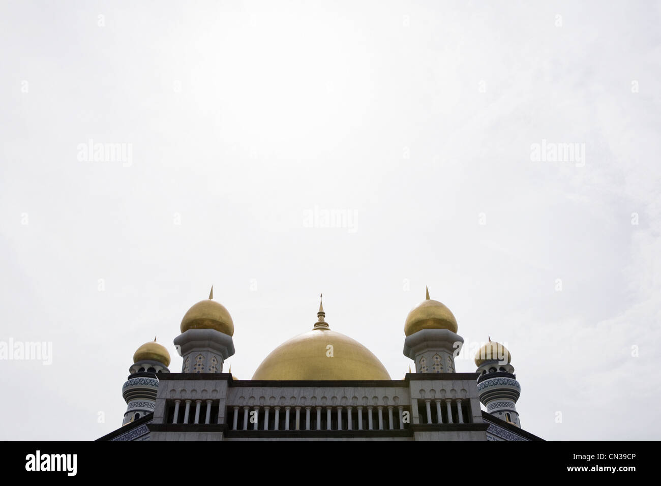 Jame' asr Hassanal Bolkiah Moschee, Bandar Seri Bagawan, Brunei Stockfoto