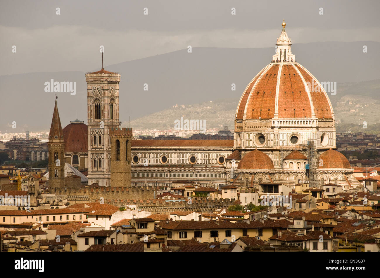 Florenz die Kuppel Stockfoto