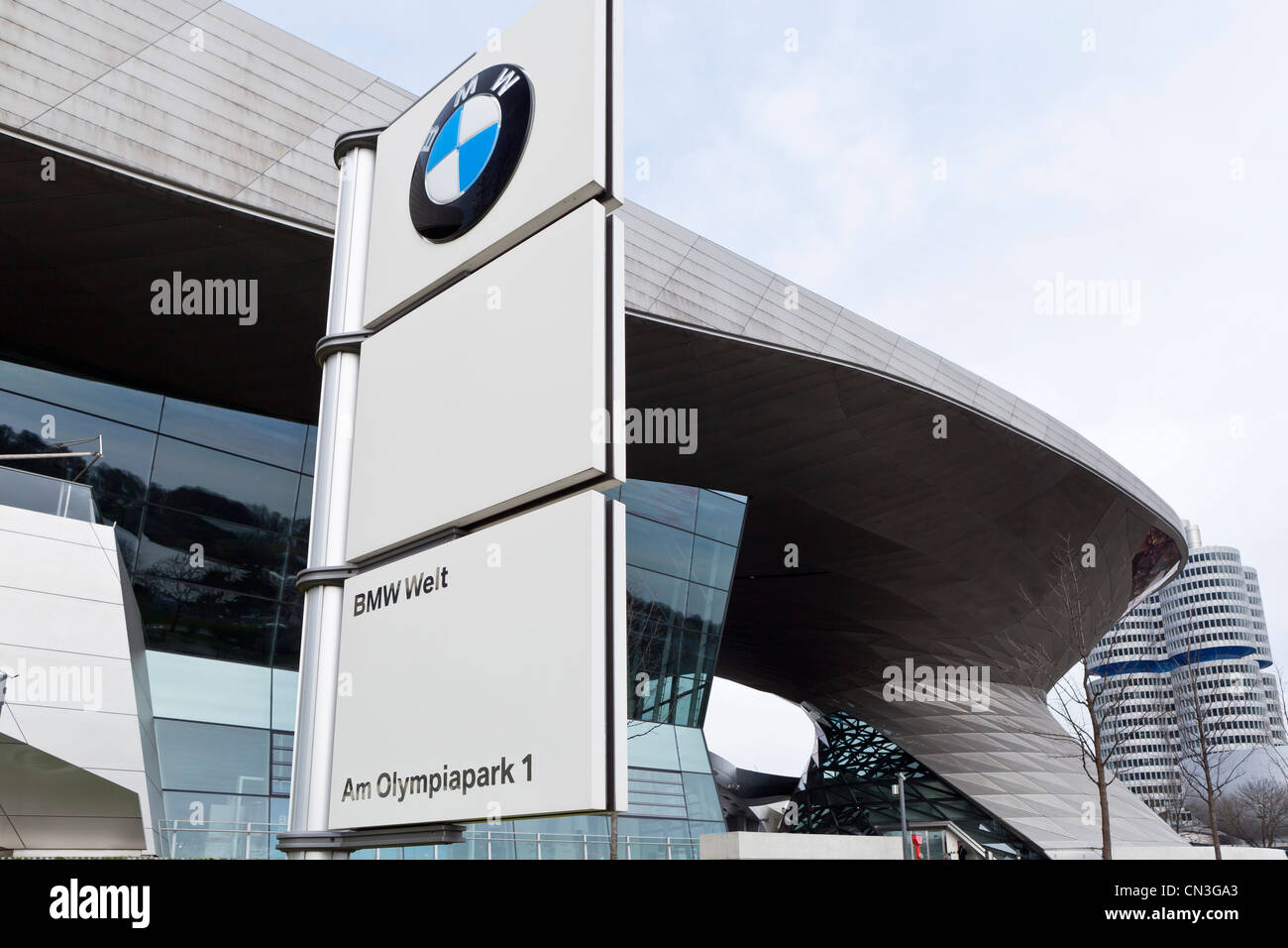 BMW Welt (BMW Welt) - München, Bayern, Deutschland, Europa Stockfoto