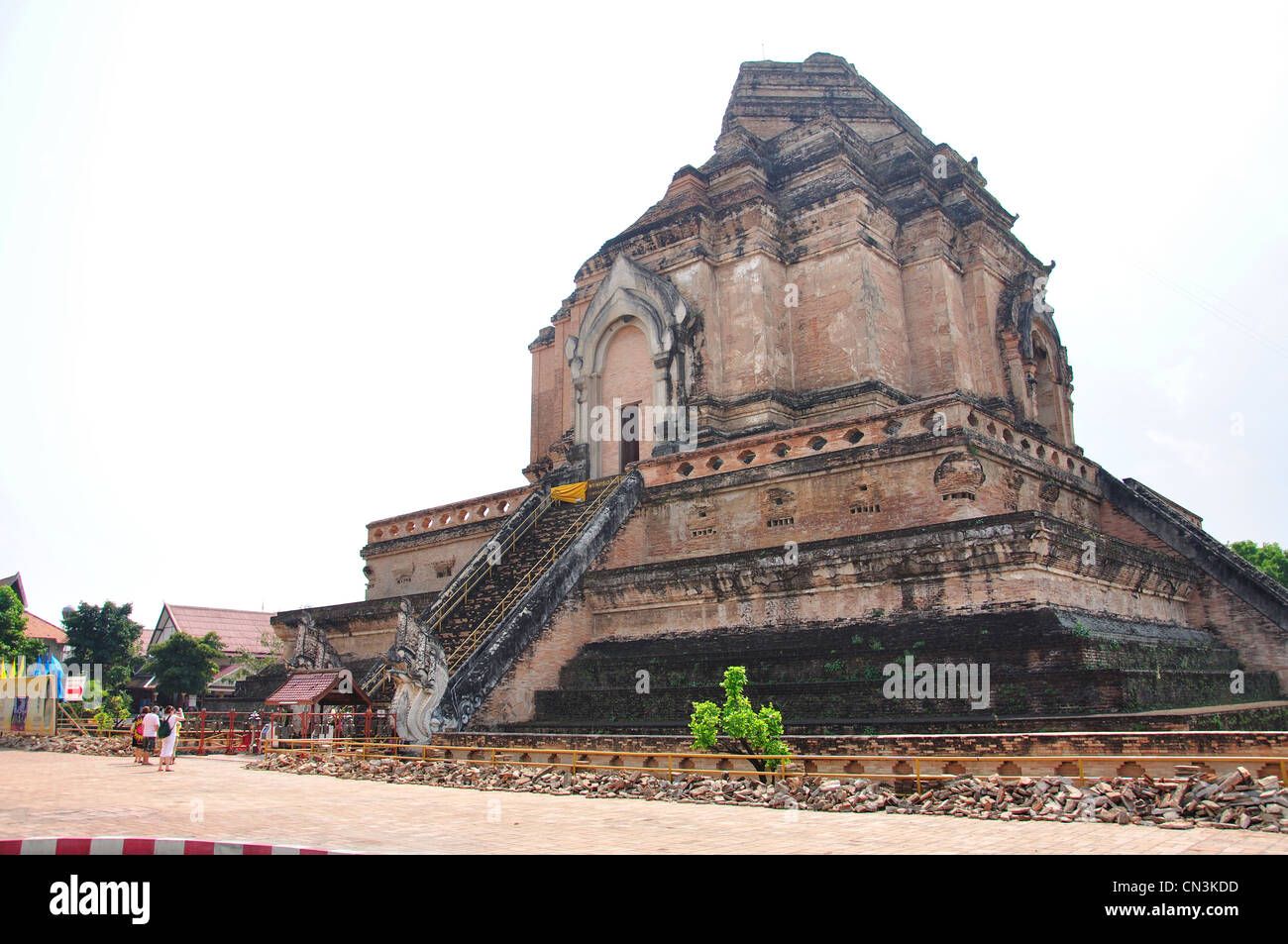 Wat Chedi Luang, Chiang Mai, Provinz Chiang Mai, Thailand Stockfoto
