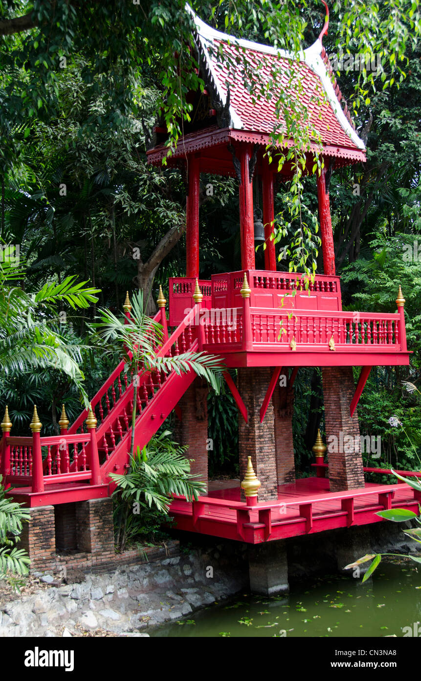 Thailand, Bangkok. Die prasart Museum. Private Sammlung asiatischer Kunst und Artefakte. Stockfoto