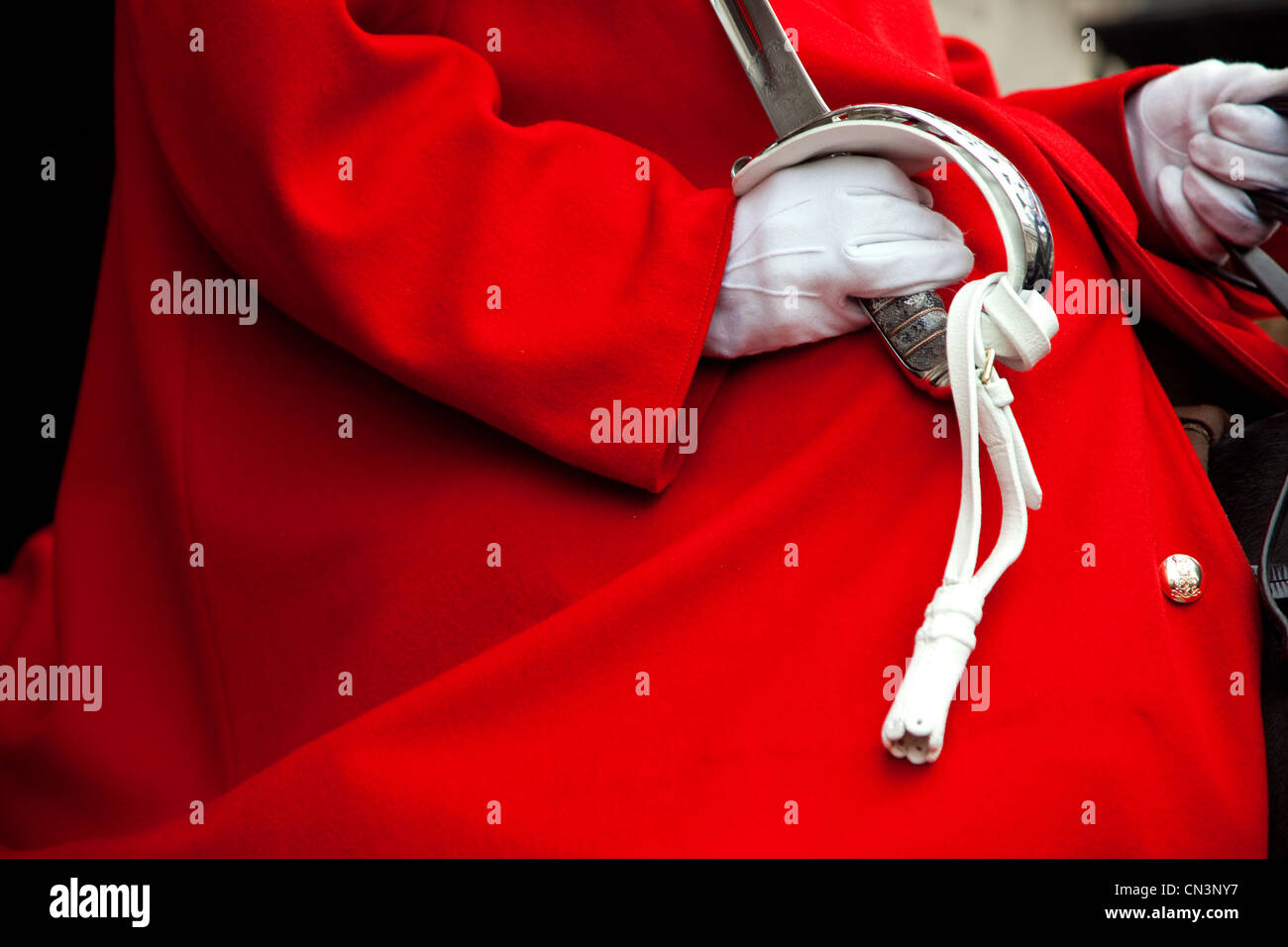 Vereinigtes Königreich, London, Westminster Bezirk, Horse Guard (Horse Guards) in Whitehall Stockfoto