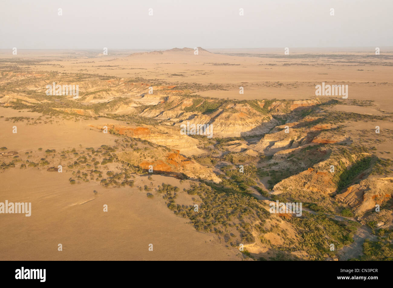 OlduvaiSchlucht Luftaufnahme, Ngorongoro Conservation Area, Tansania