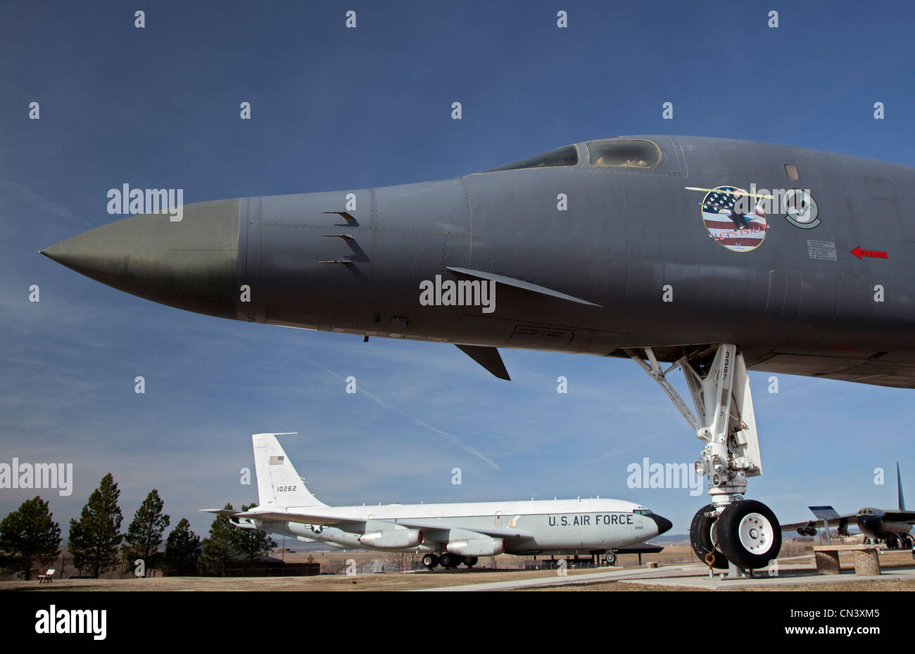South Dakota Air and Space Museum Stockfoto