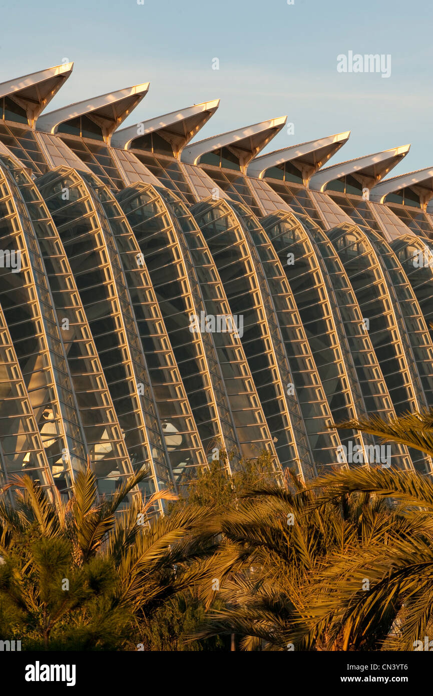 Stadt der Künste und Wissenschaften, Valencia, Spanien, Europa Stockfoto