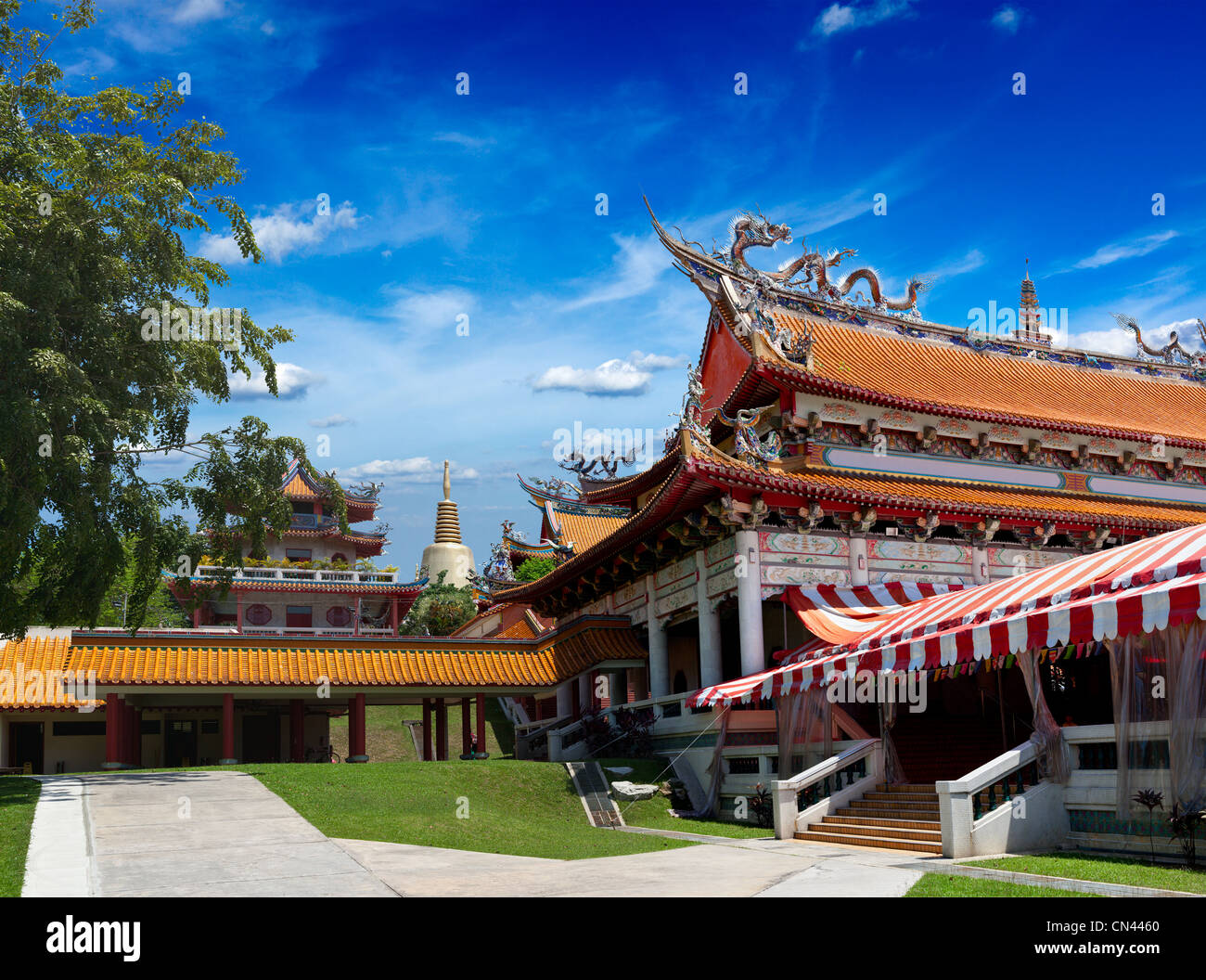 Kong Meng San Phor Kark sehen buddhistische Kloster, Singapur Stockfoto