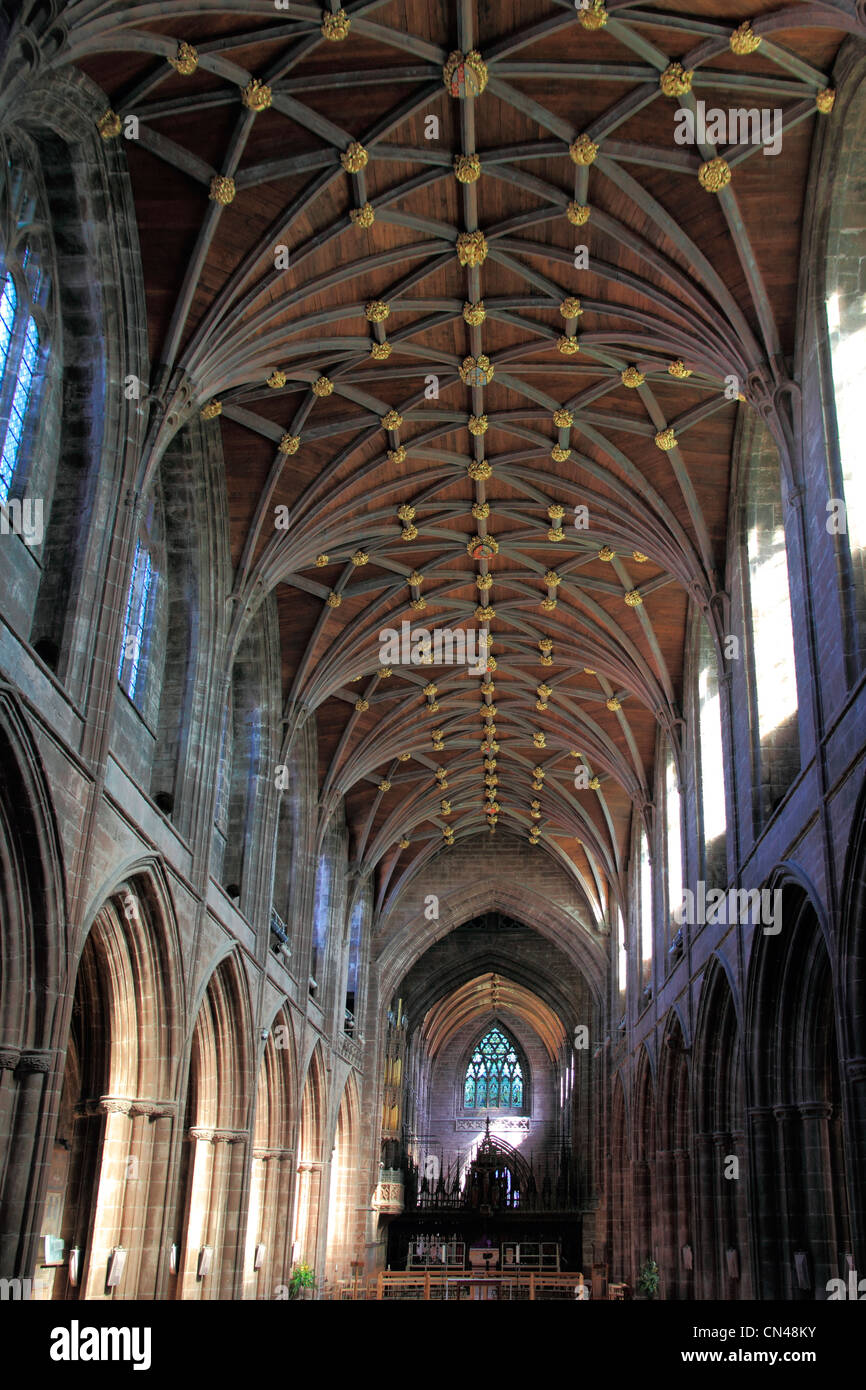 Innenausstattung Cheshire Chester Kathedrale in England Stockfoto