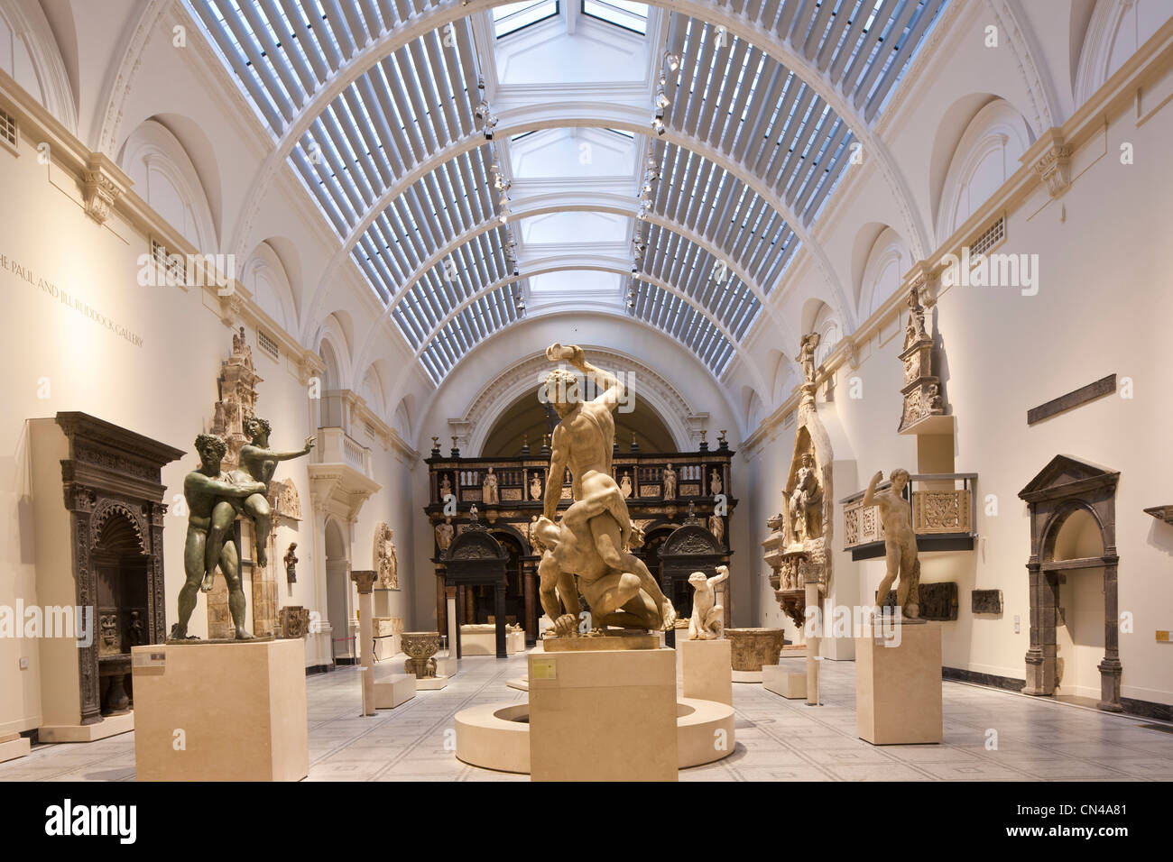 Großbritannien, London, South Kensington, Victoria und Albert Museum (V & A Museum), gegründet 1852, spezialisiert auf dekorative Stockfoto
