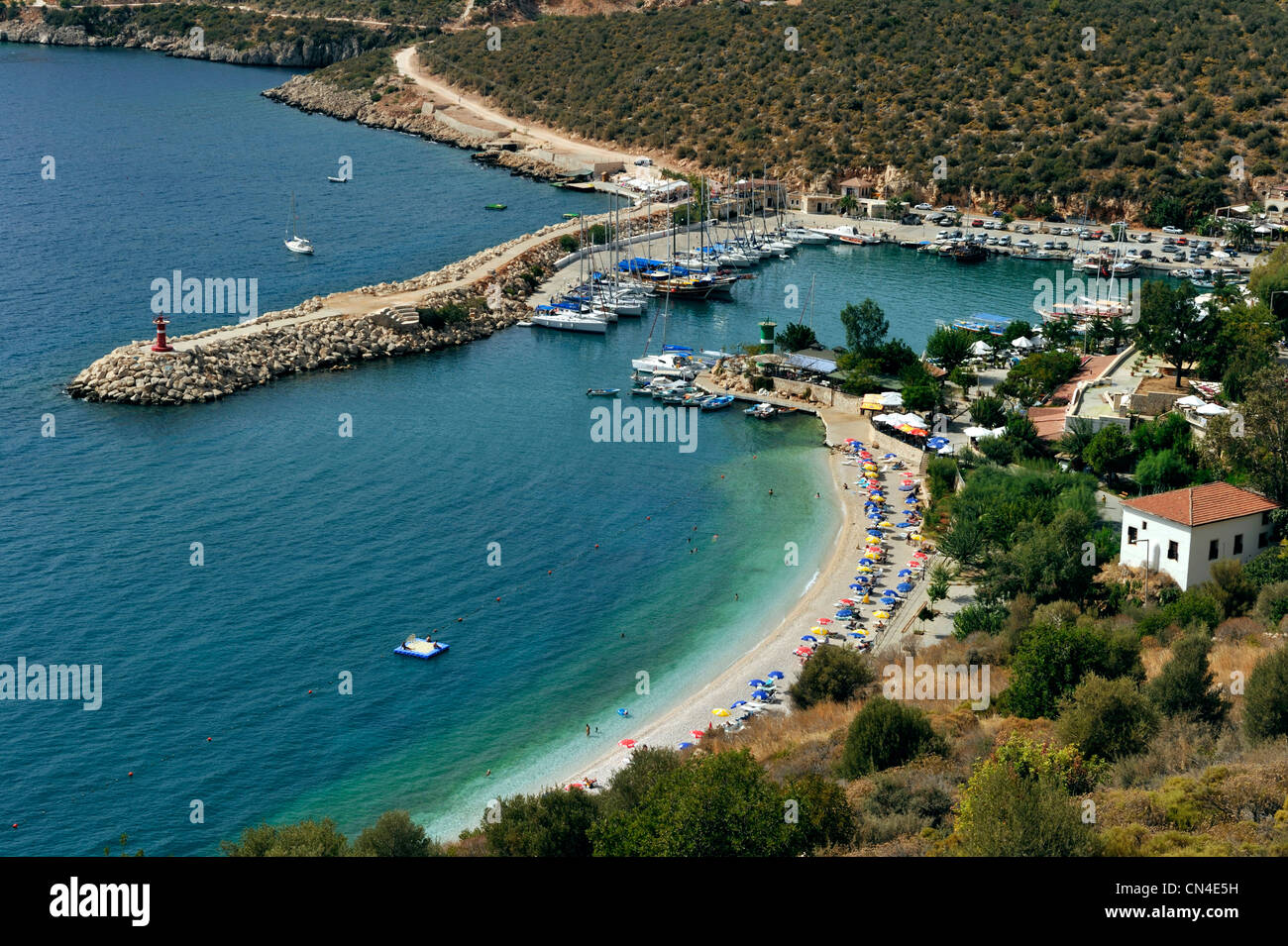 Türkei, Mittelmeerregion, türkische Riviera, Kalkan Stockfoto
