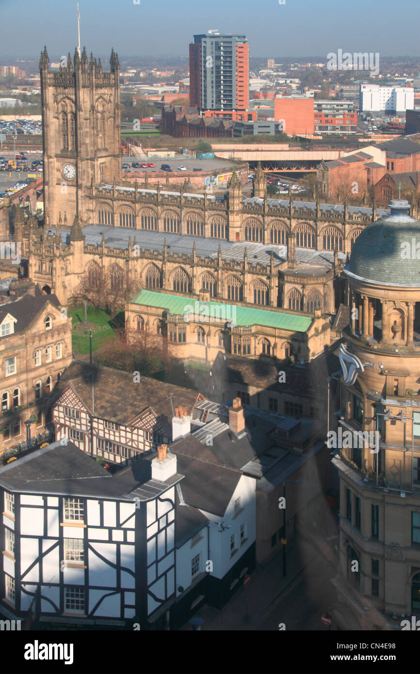 England Manchester Kathedrale Stockfoto