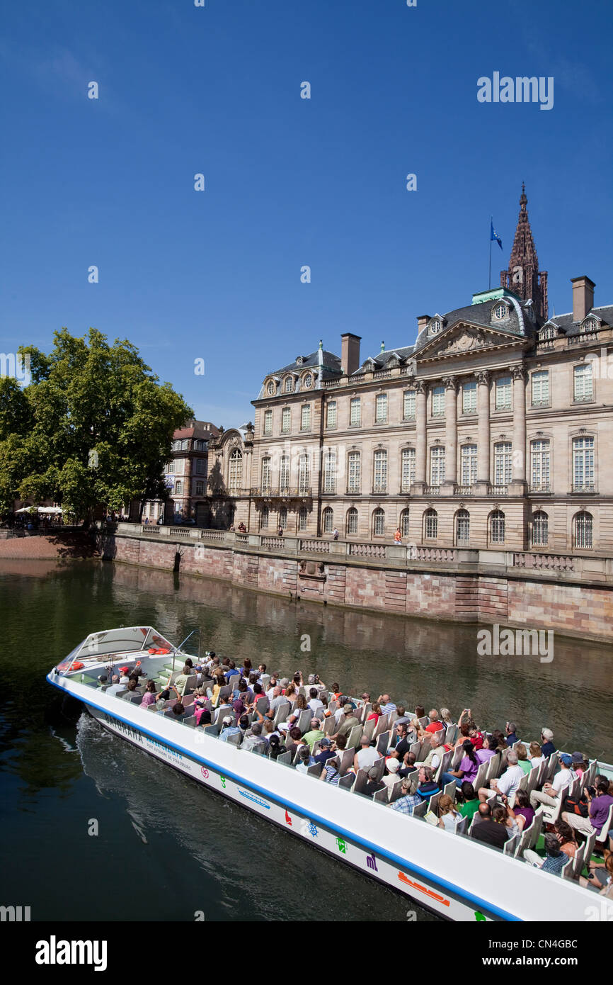 Frankreich, Bas-Rhin, Straßburg, Altstadt Weltkulturerbe der UNESCO, das Palais des Rohan, beherbergt das Museum der Stockfoto