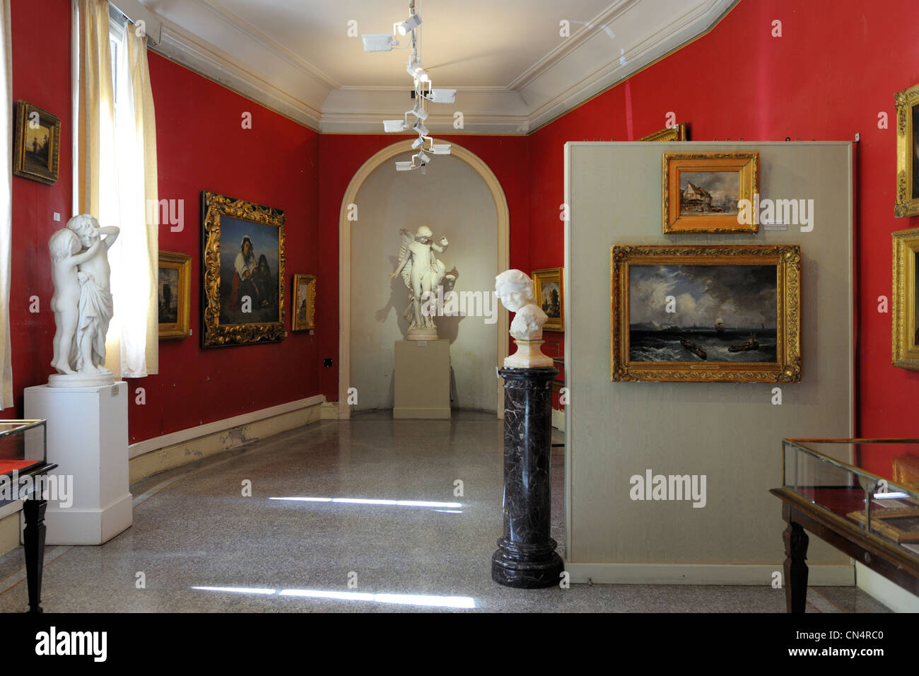 Museum der schönen Künste in der Villa Hotel Fabregat Herault, Beziers, Frankreich Stockfoto