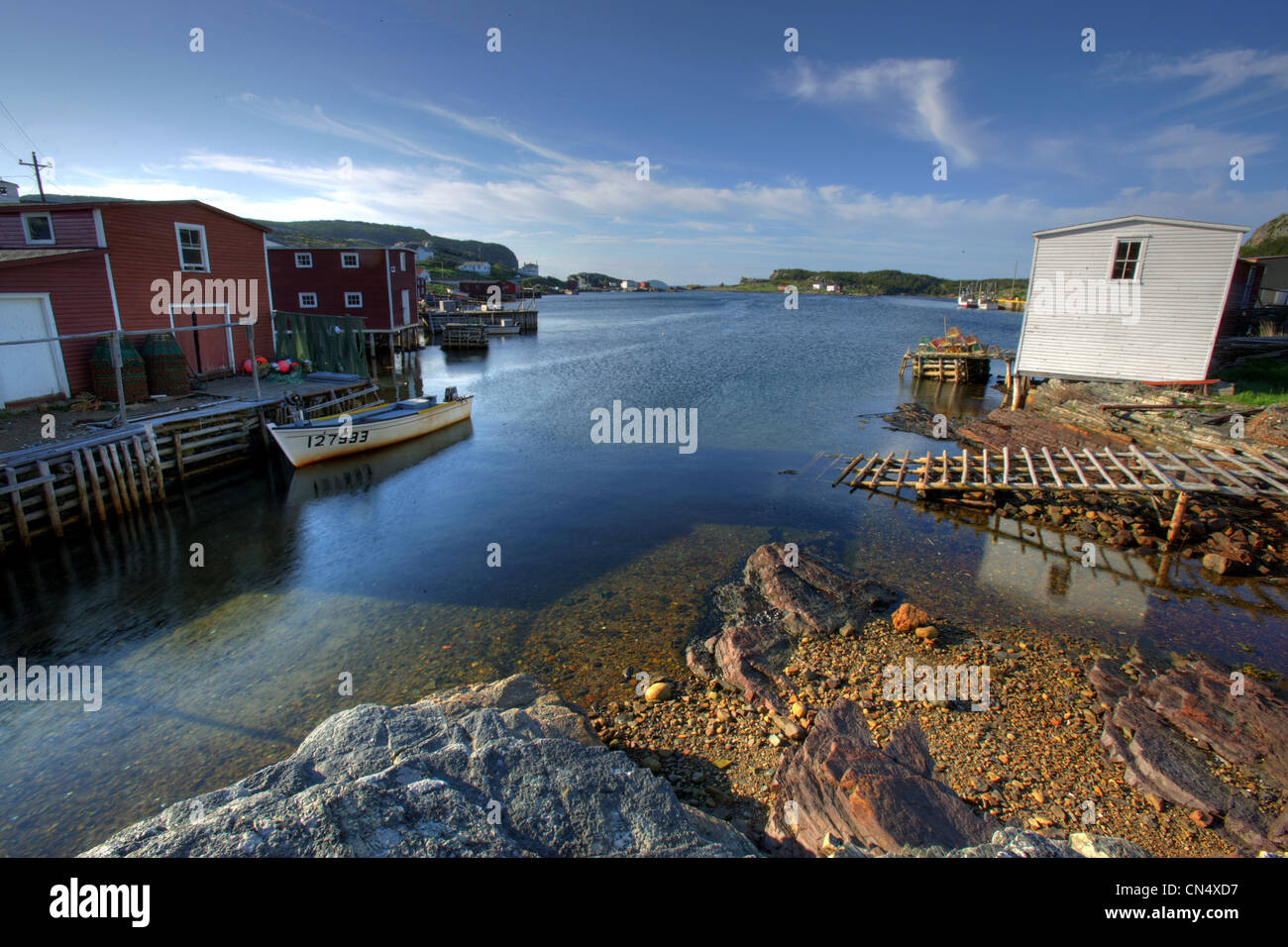Hafen, Terra Nova Nationalpark Region, Neufundland zu retten Stockfoto