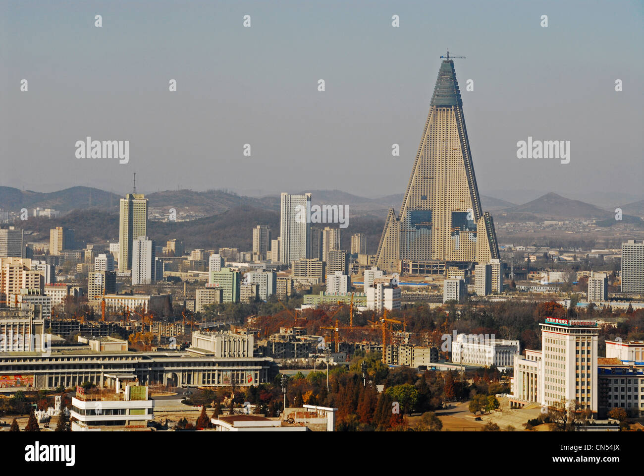Nordkorea, Pjöngjang, Stadtansichten Stockfoto