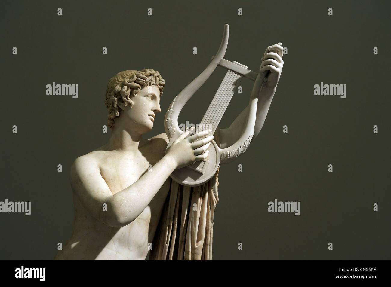 Italien, Kampanien, Naples, nationale archäologische Museum, Marmor-Skulptur von Pothos, 2. Jh. n. Chr. Stockfoto