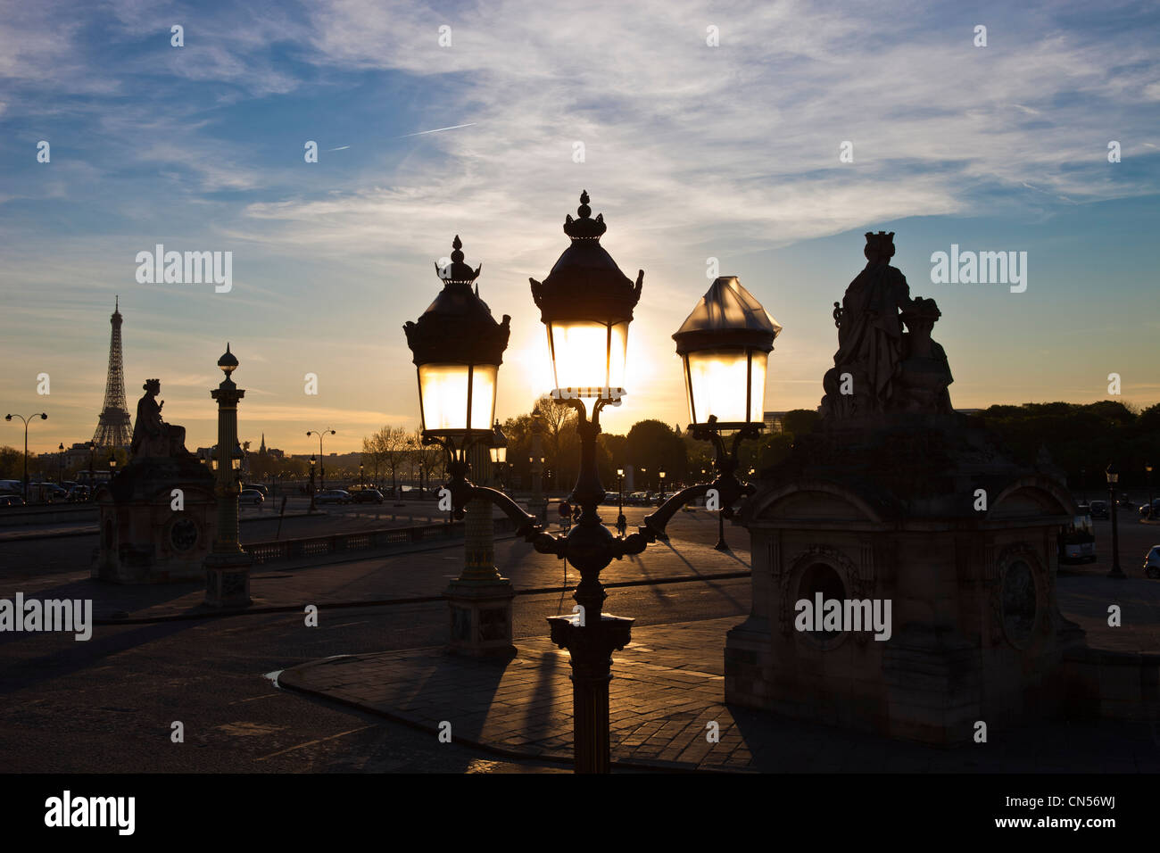 Frankreich, Paris, Place De La Concorde (Platz der Concorde) Stockfoto