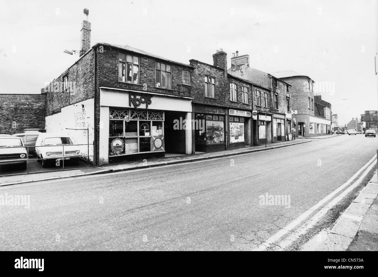 Pipers Row, Wolverhampton, Oktober 1980. Stockfoto