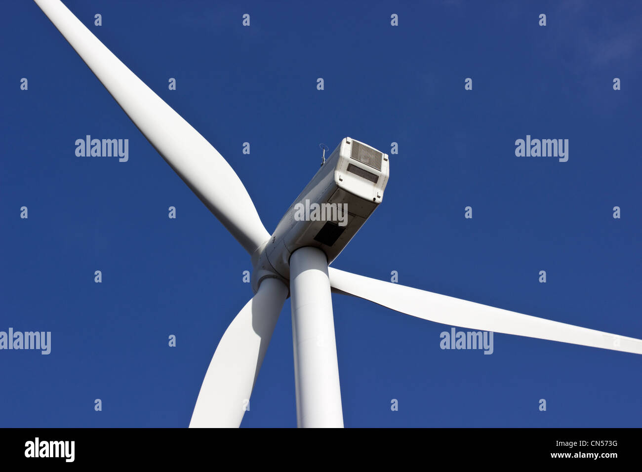 Windkraftanlagen in die Lammermuir Hügel in den Scottish Borders Stockfoto