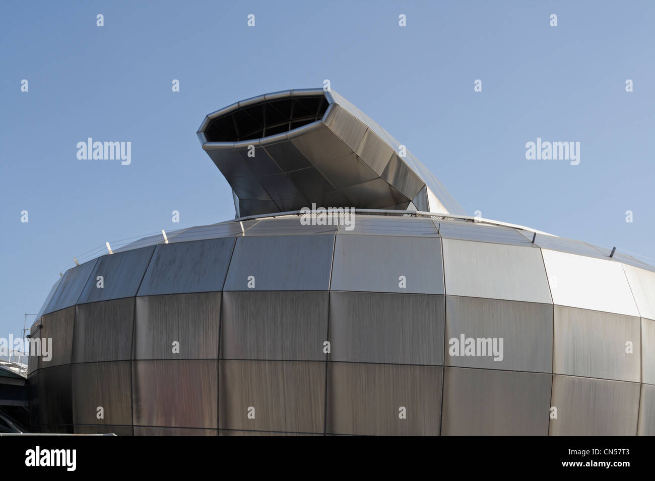 The Hubs Sheffield Hallam University England. Students Union Building, Metal Building Sheffield City Centre modernistische Architektur Stockfoto