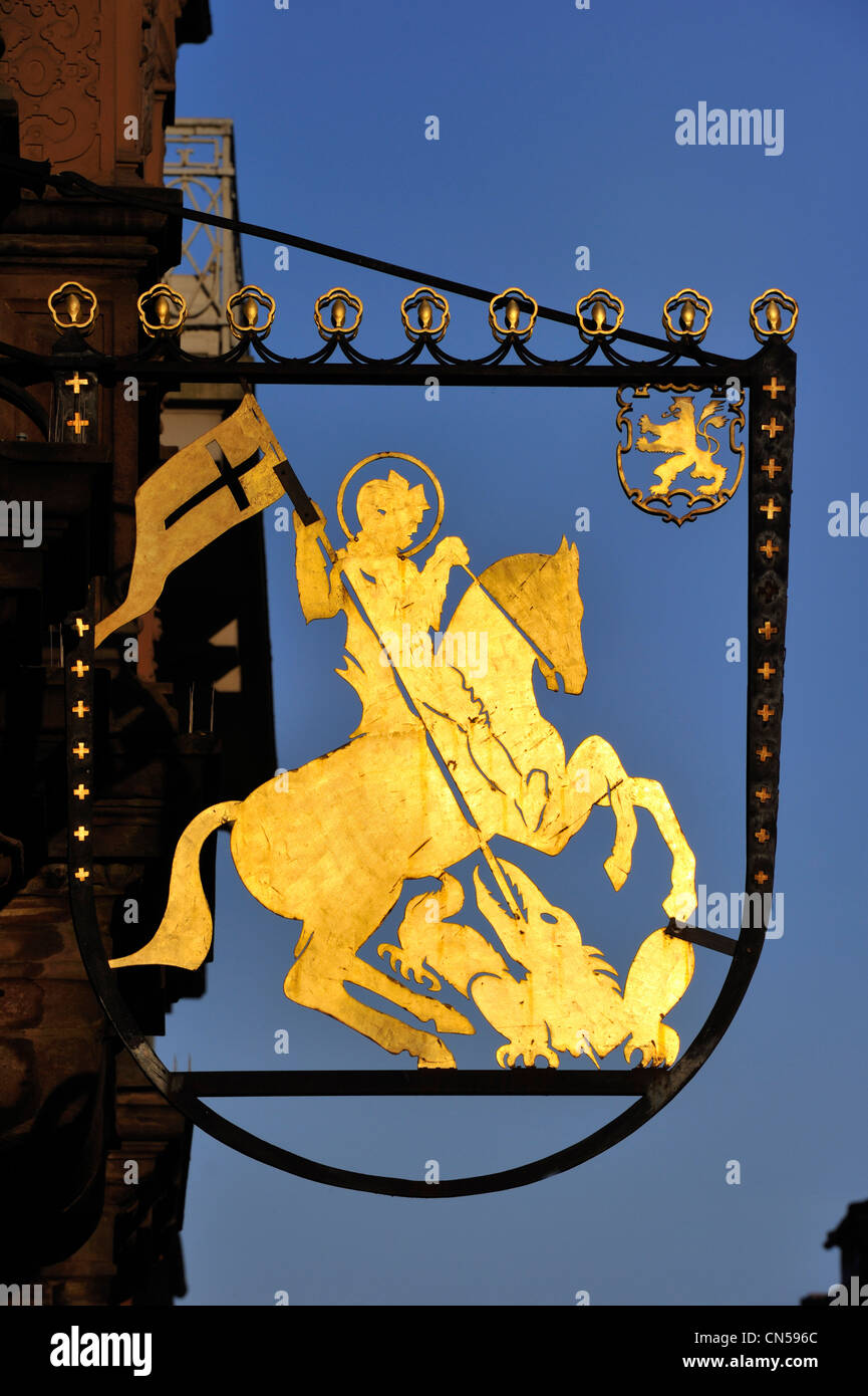 Deutschland, BadenWürttemberg, Heidelberg, Hauptstrasse der