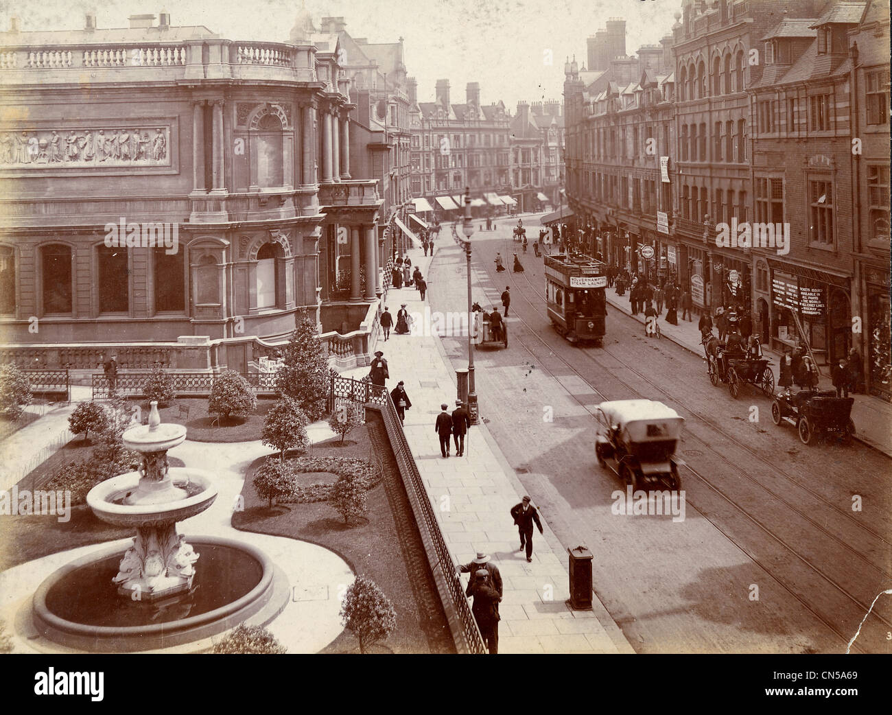 Lichfield Street, Wolverhampton, 1903 Stockfoto