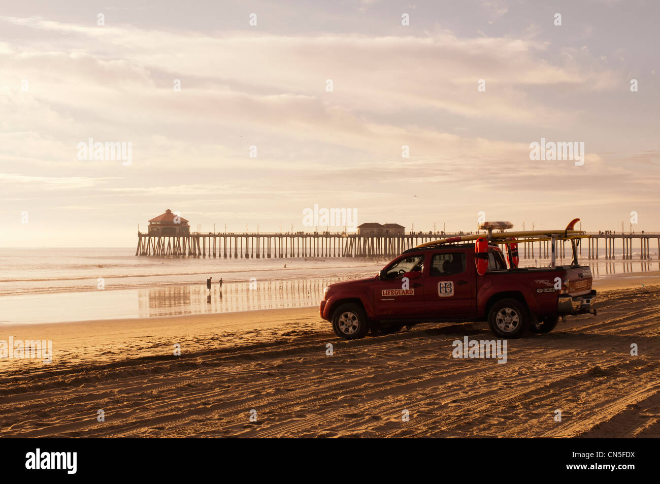 USA, California, Los Angeles, Huntington Beach Stockfoto