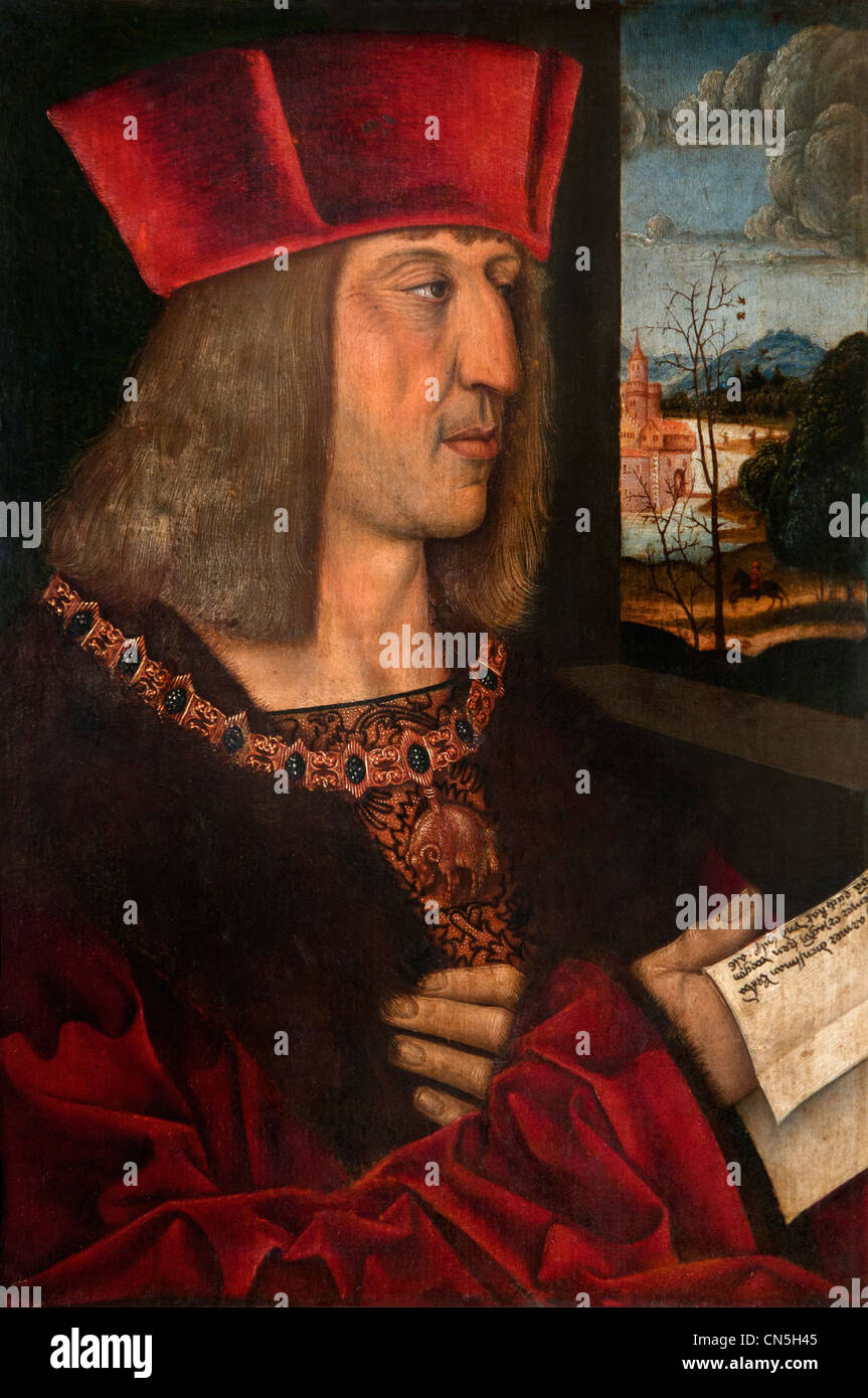Kaiser Maximilian i. 1459-1519 von Bernhard Strigel 1460-1528 Deutsch Deutschland Stockfoto