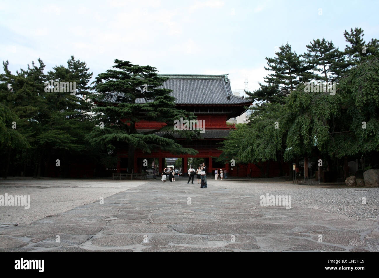 A Shinto shrine in Tokyo, Japan Stockfoto