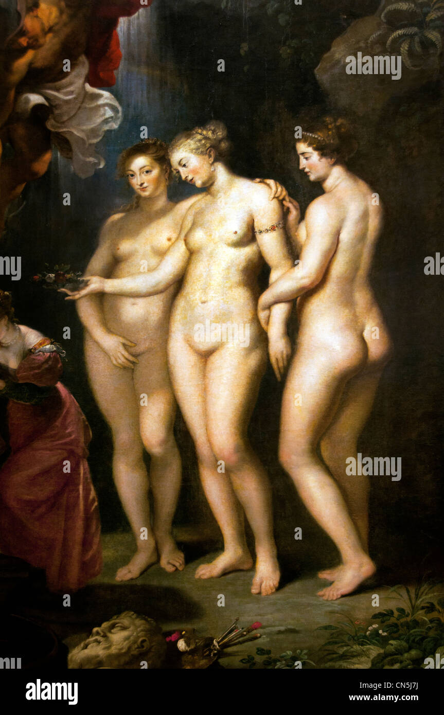 France De La Reine - Anweisung von der Königin 1622 et 1625 Rubens Galerie Leben von Marie de Medici Königin von Frankreich Stockfoto