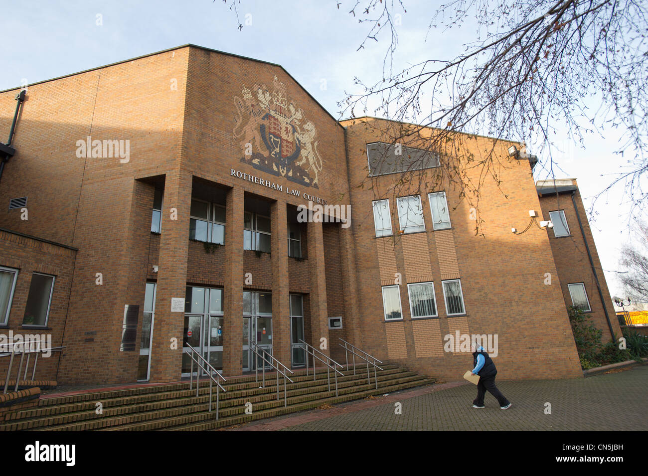 Rotherham Magistrates Court Stockfoto