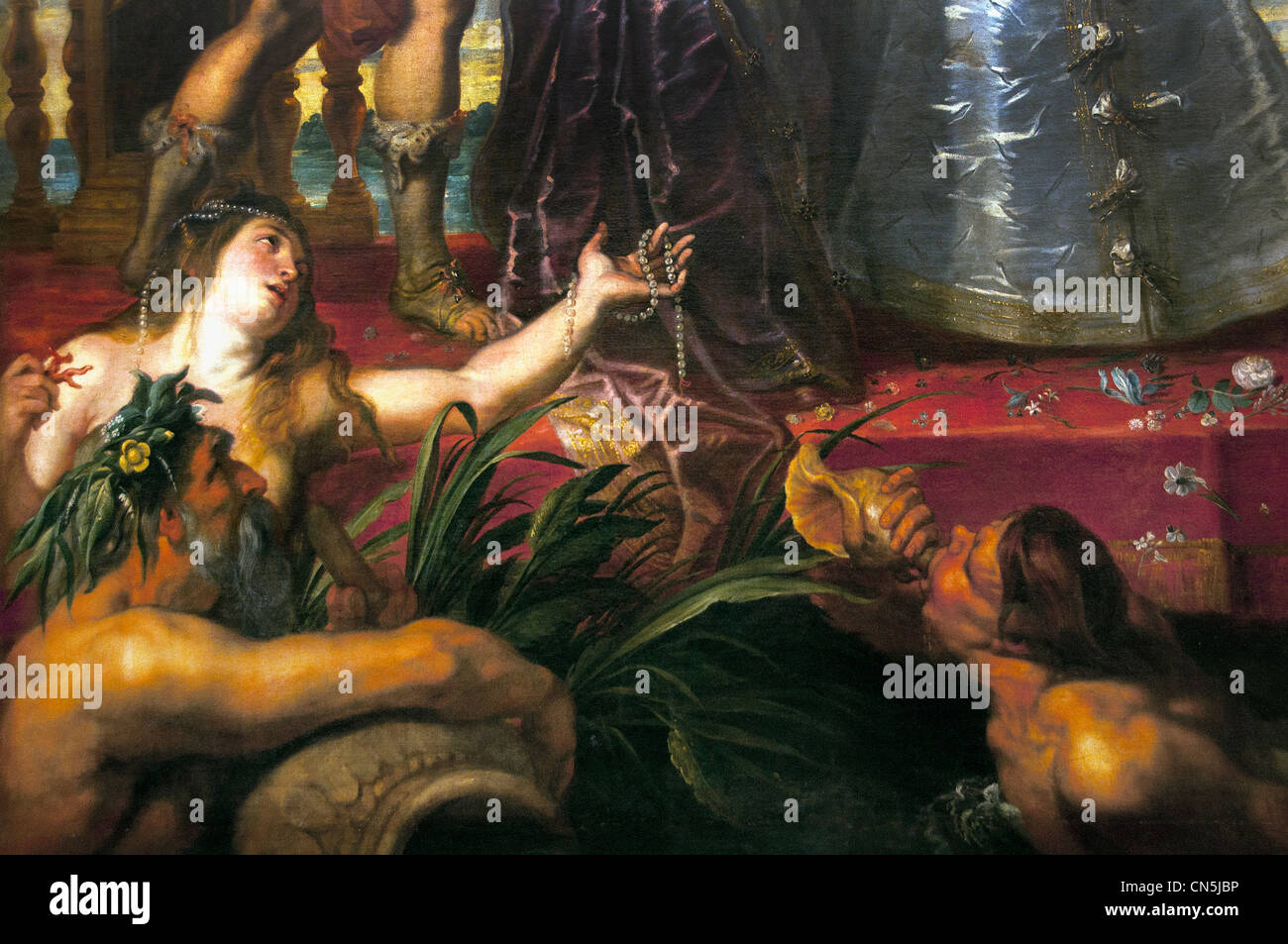 Austausch der Prinzessinnen in Frankreich und Spanien 16 Rubens Galerie Leben der Marie de Medici Königin von Frankreich 1575 1642 Italien Stockfoto
