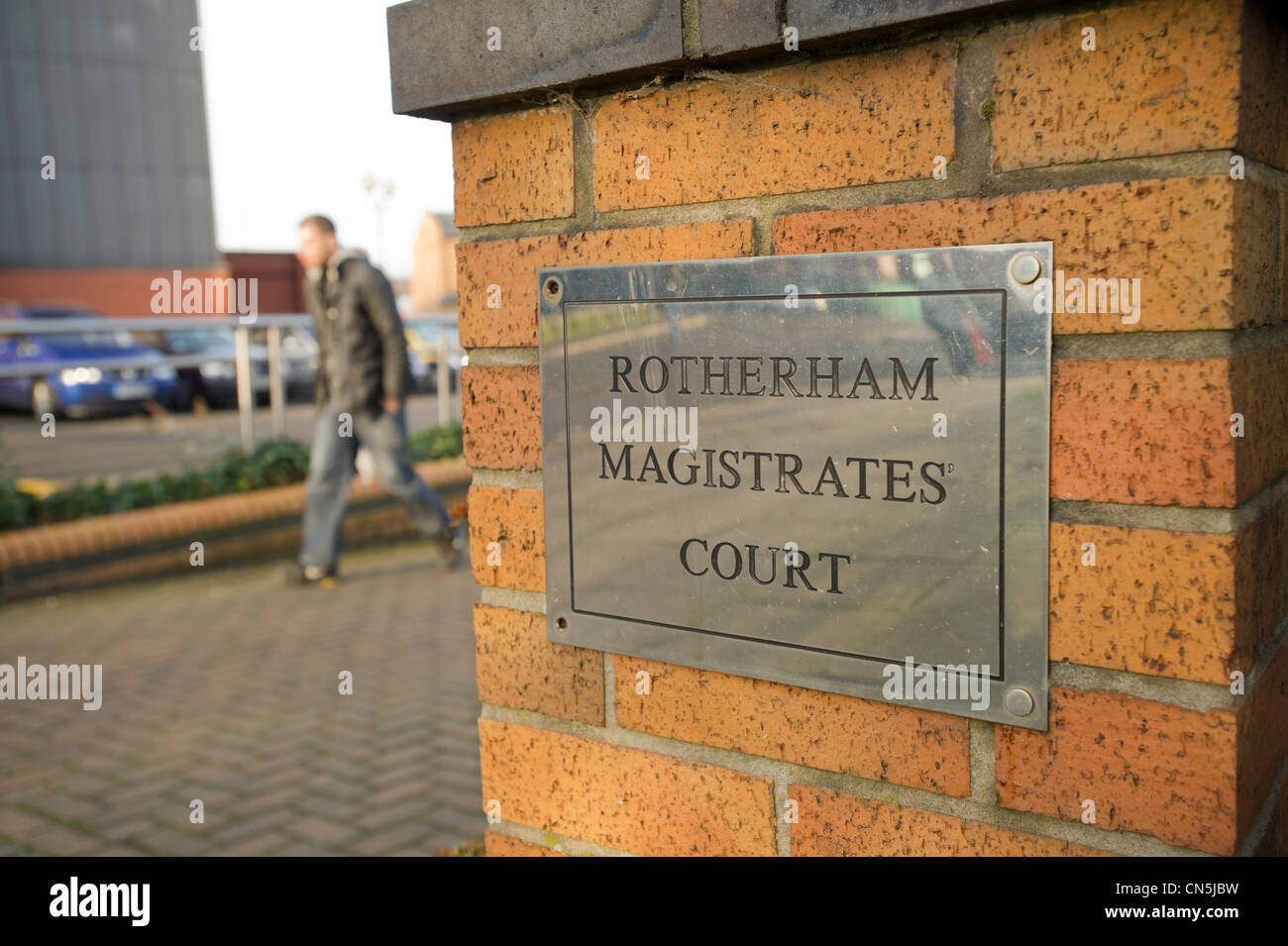 Rotherham Magistrates Court Stockfoto