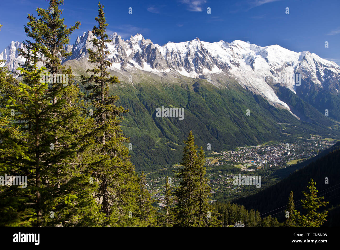 Frankreich, Haute Savoie, Chamonix-Mont-Blanc Reserve Naturelle Nationale des Aiguilles Rouges (Aiguilles Rouges National Nature Stockfoto