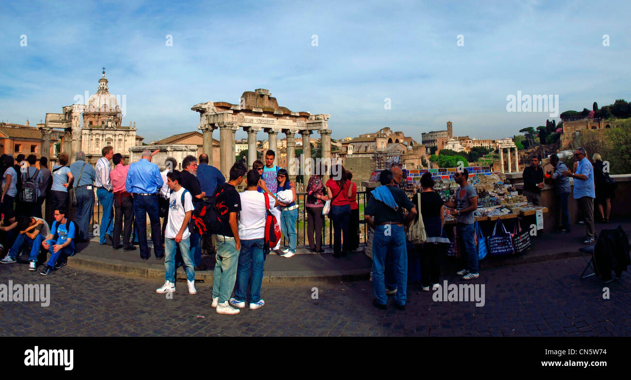 Italien Rom Forum Stockfoto