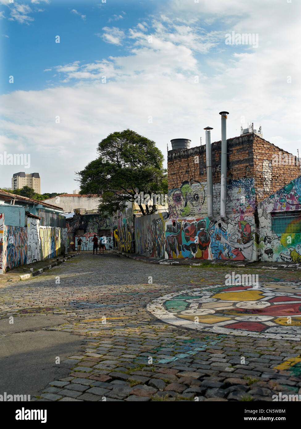 Brasilien, Sao Paulo, feature: São Paulo vertraulich markiert Bereich Stockfoto