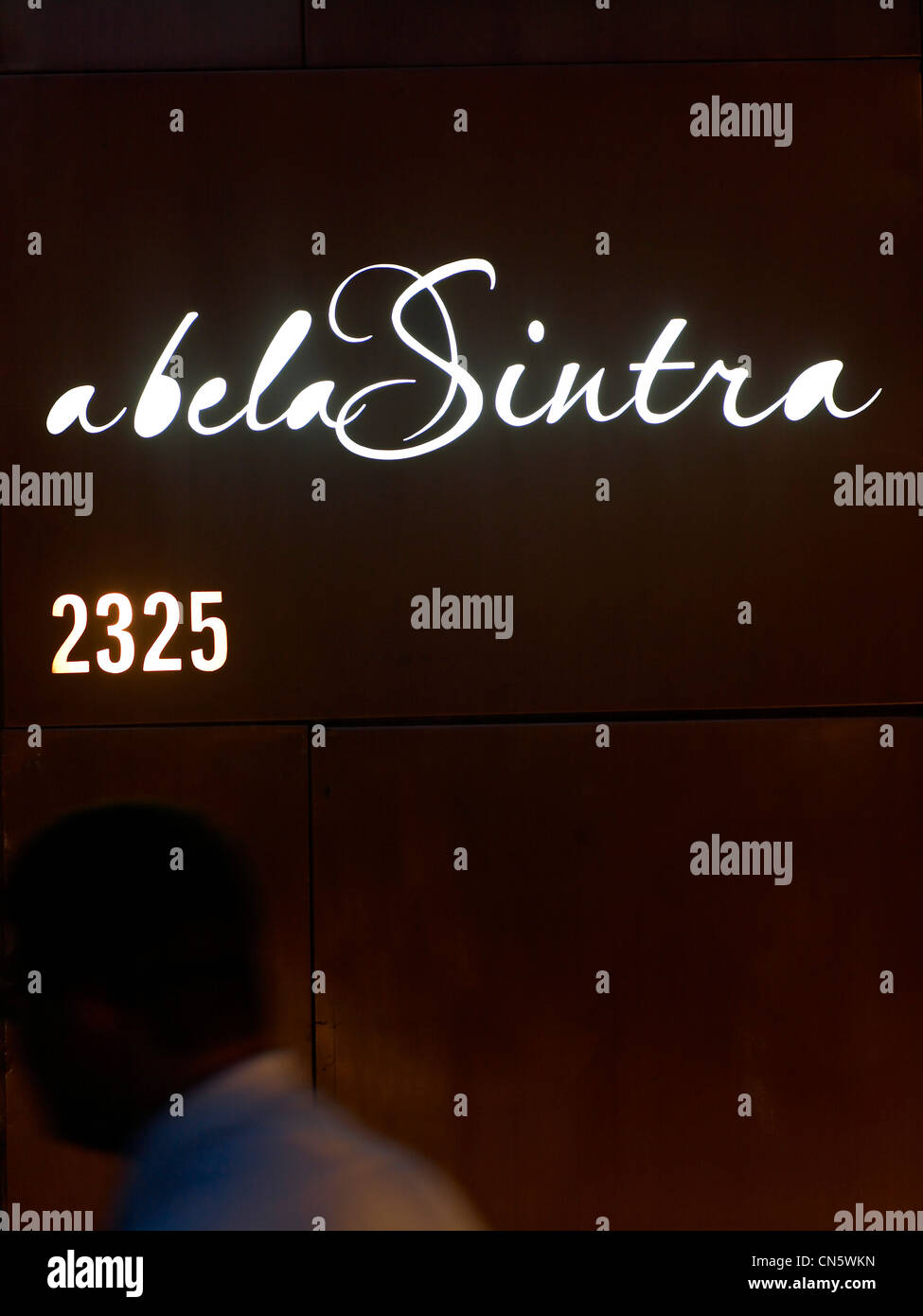 Brasilien, Sao Paulo, feature: São Paulo vertraulich, Restaurant Bella Sintra Stockfoto