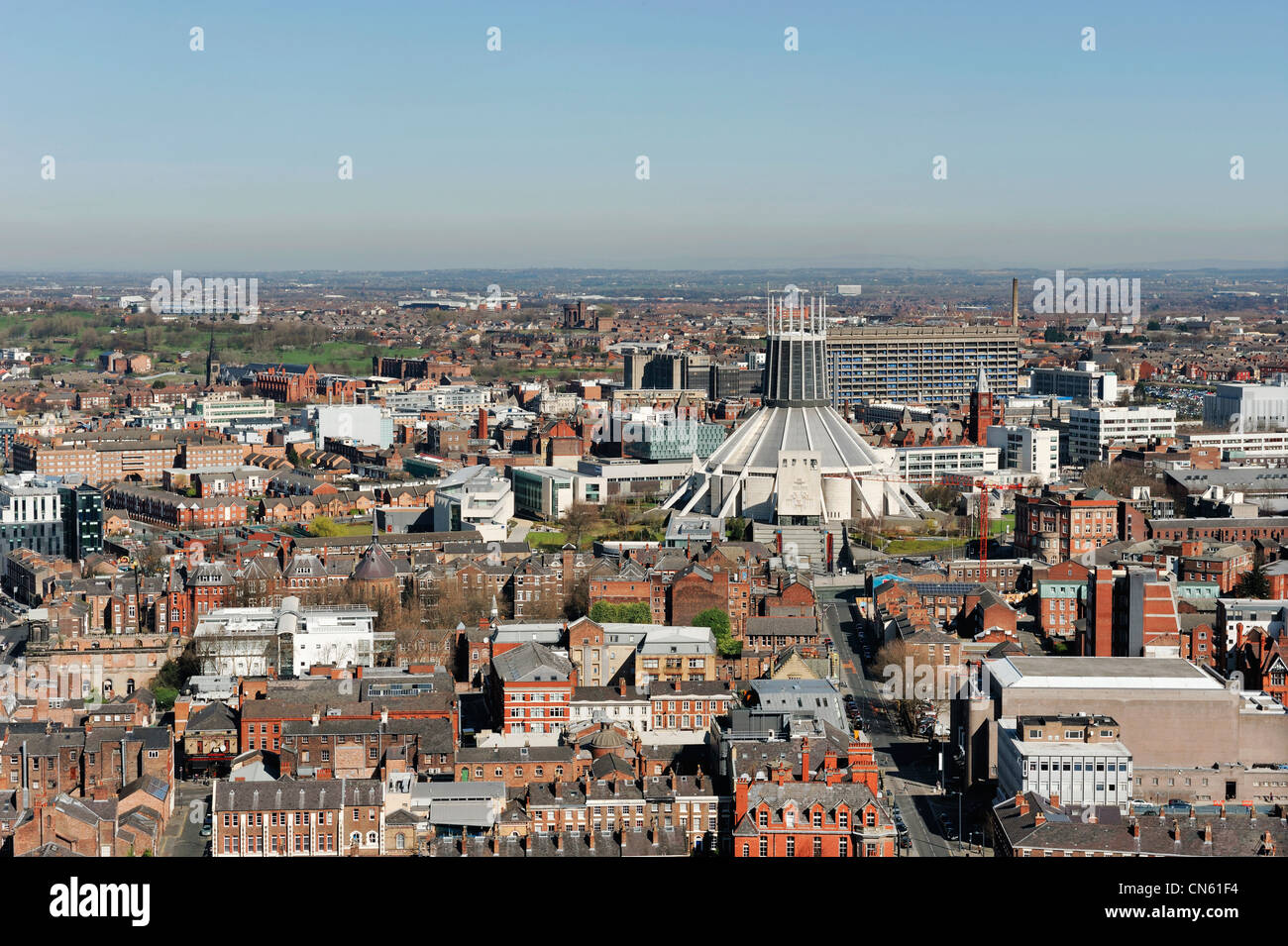 Römisch-katholische Kathedrale in Liverpool Stockfoto