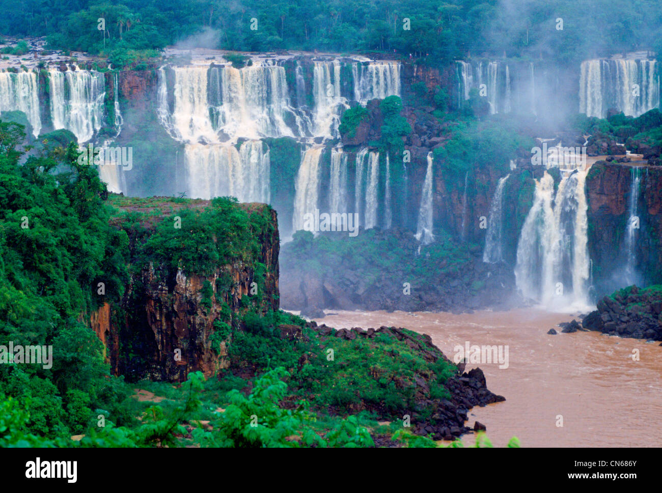 Iguaco fällt, Brasilien Stockfoto