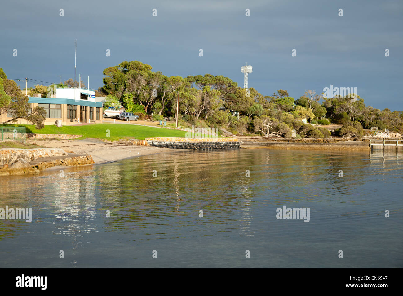 Yacht Club in Coffin Bay. Eyre-Halbinsel South Australia Stockfoto