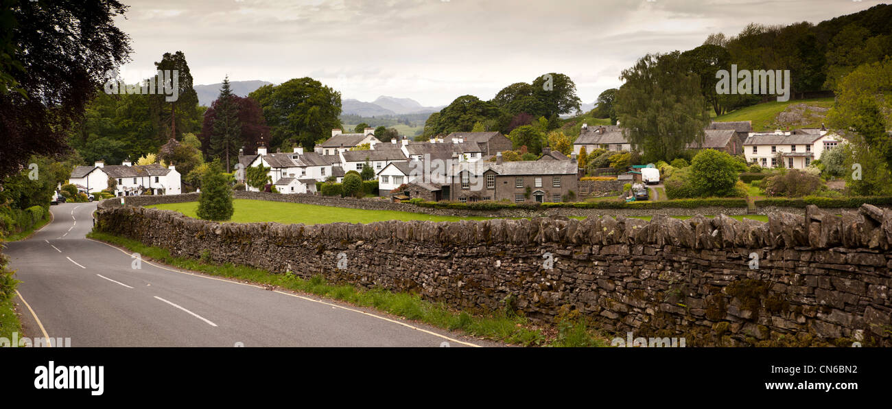 UK, Cumbria, Lake District, in der Nähe von Sawrey Dorf, Panorama Stockfoto