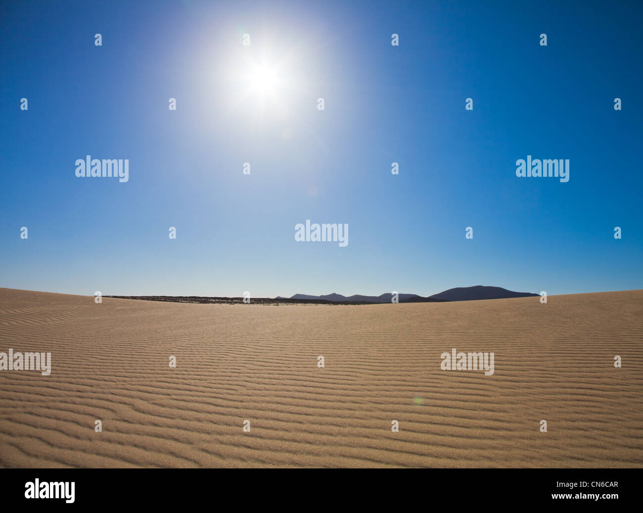 Sand-Muster Stockfoto