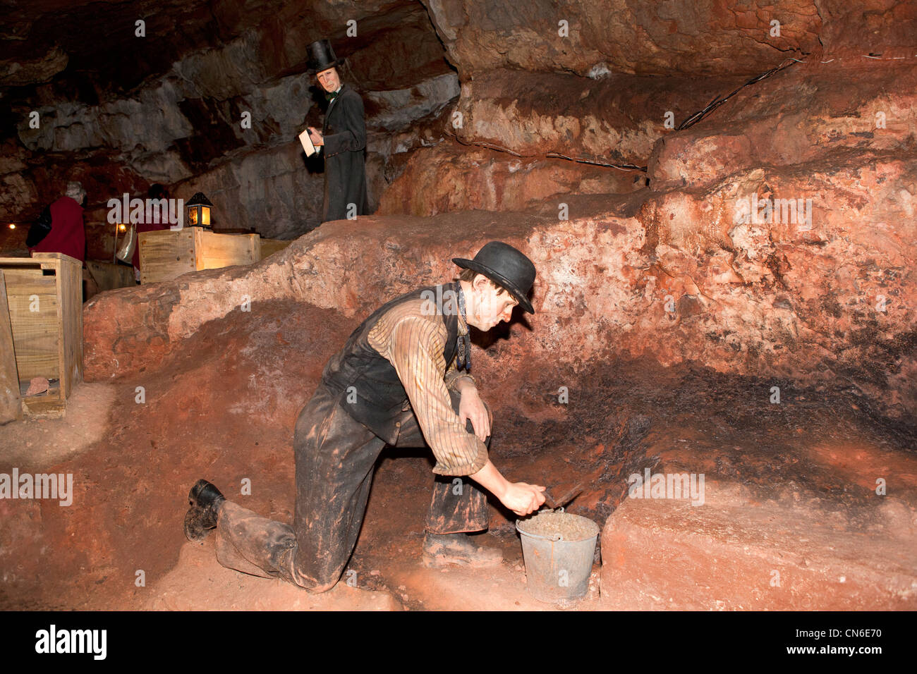 Kents Cavern in Devon, Großbritannien Stockfoto