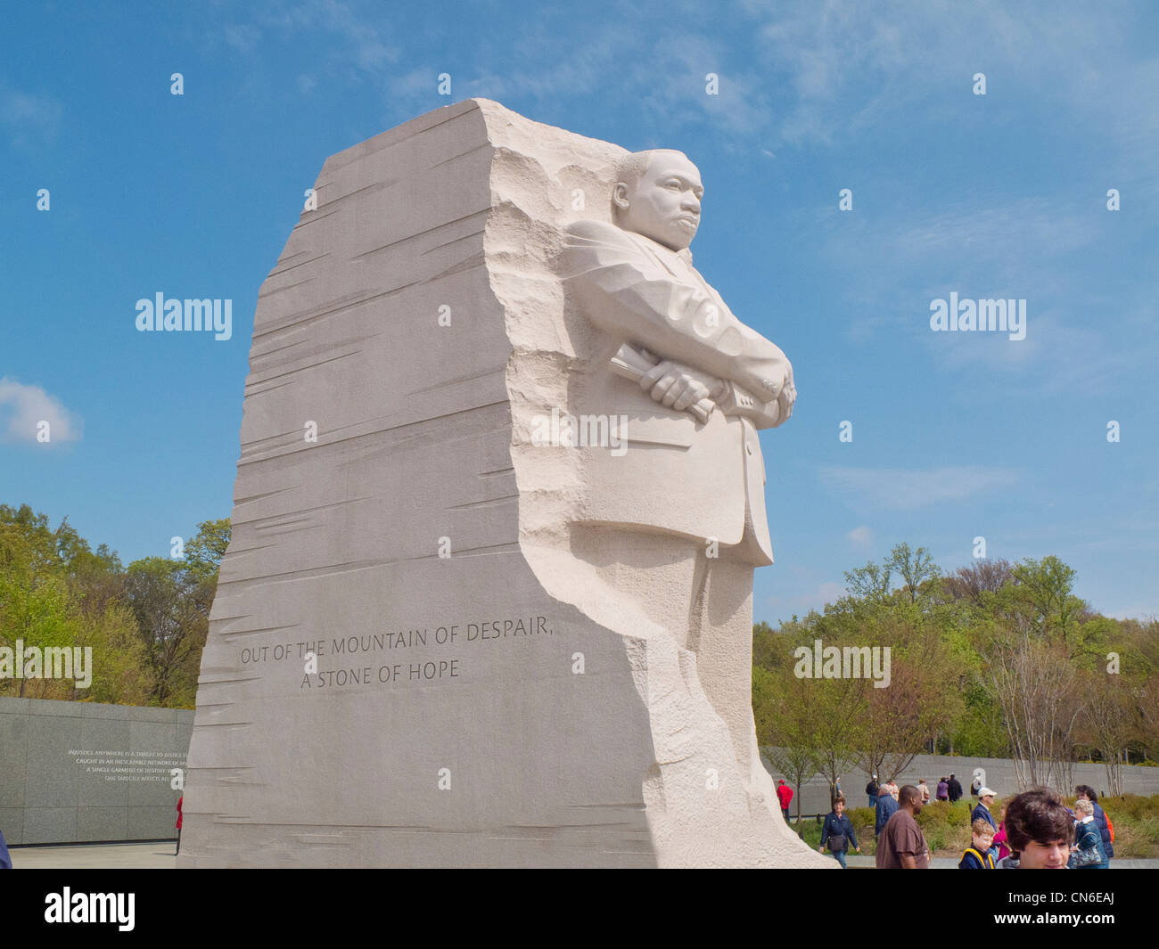 Martin Luther King Jr. Memorial in Washington, D.C. Stockfoto