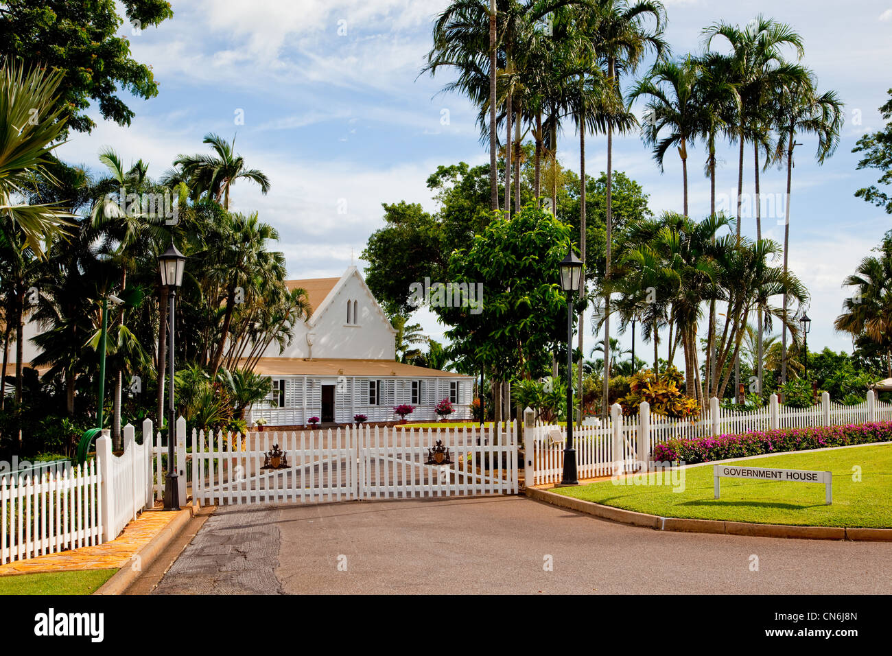 Regierung Haus Darwin Australien Stockfoto