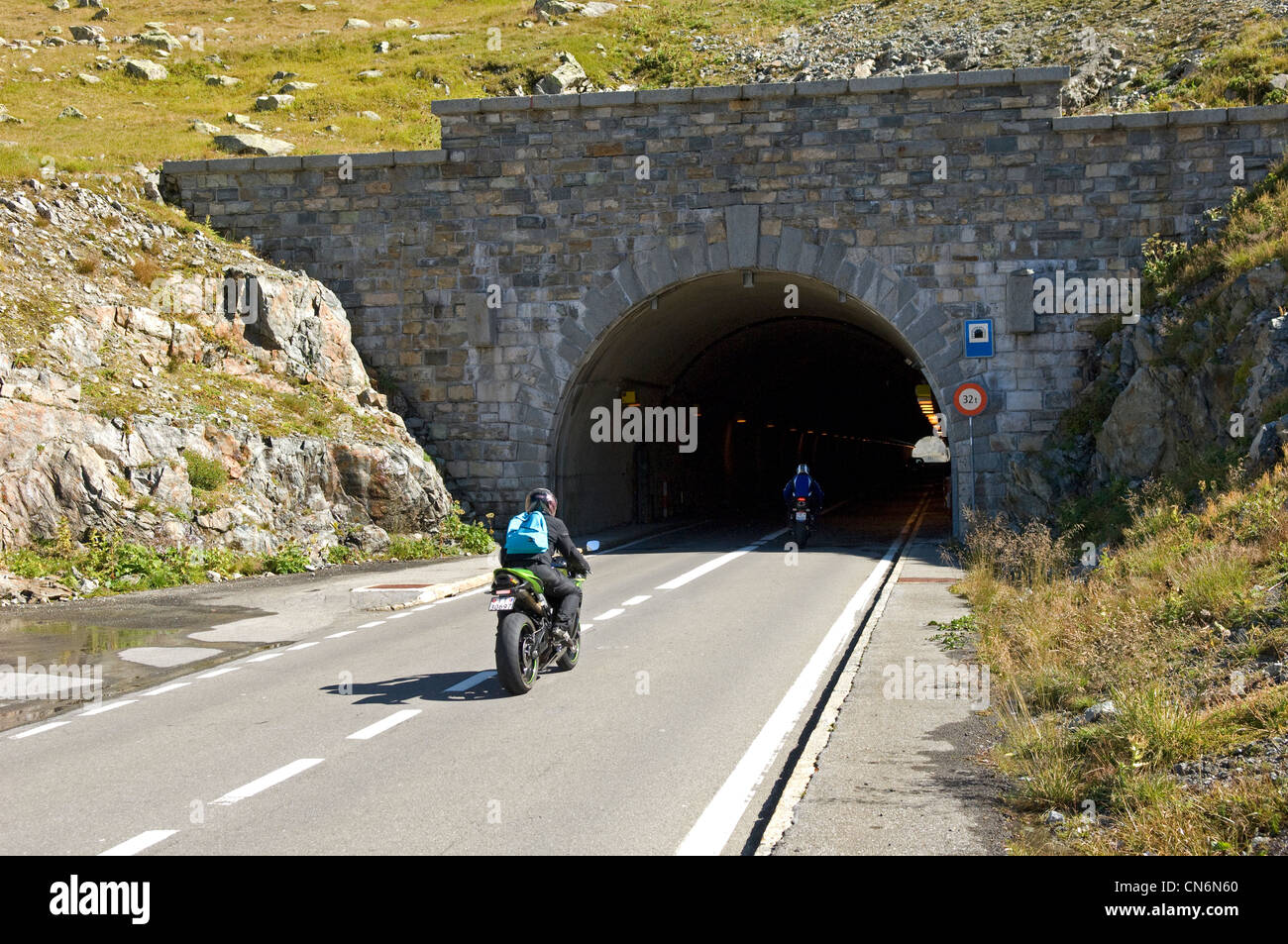 Tunnel Switzerland Stockfotos & Tunnel Switzerland Bilder Alamy