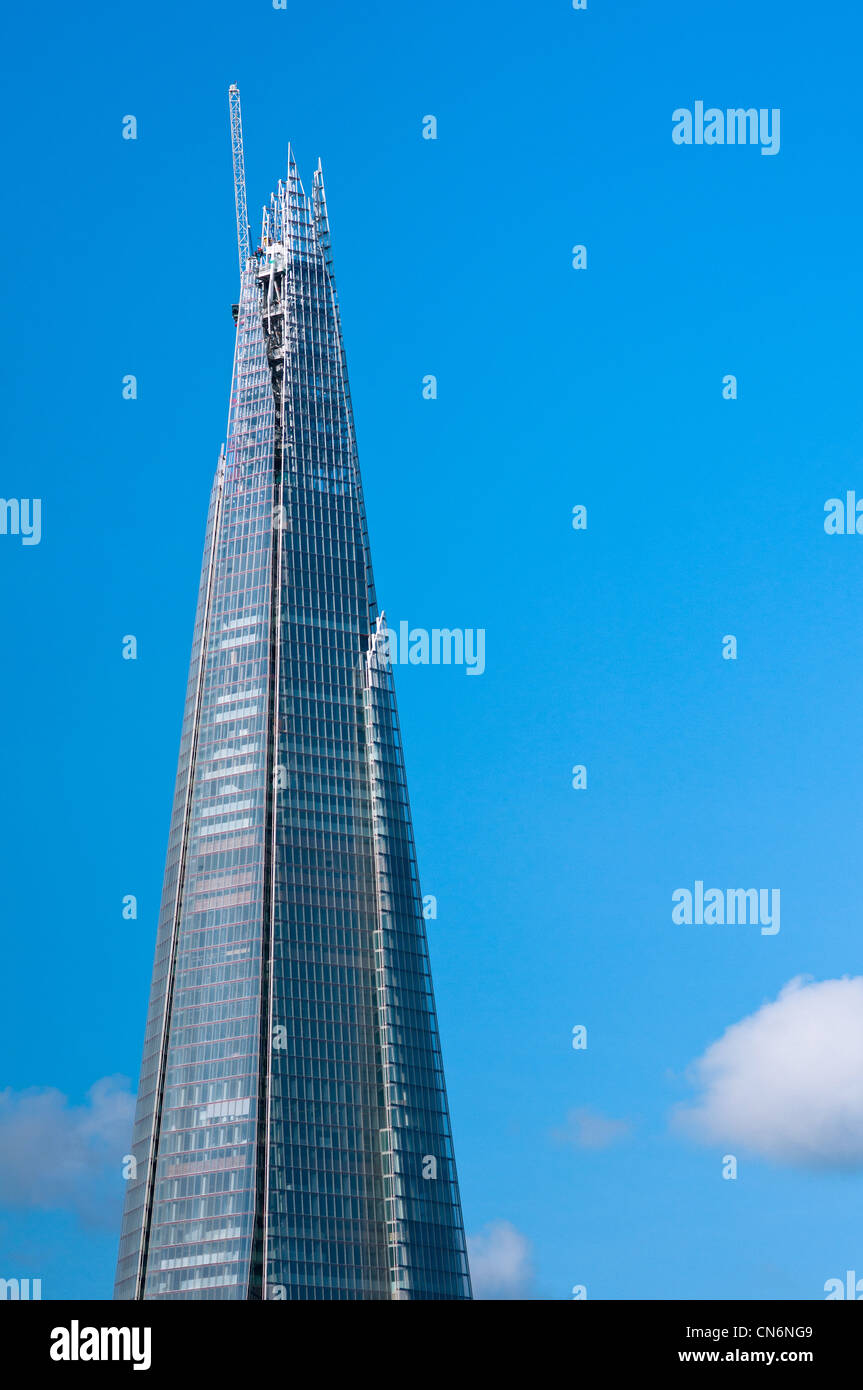 Die glasscherbe, London, England. Stockfoto