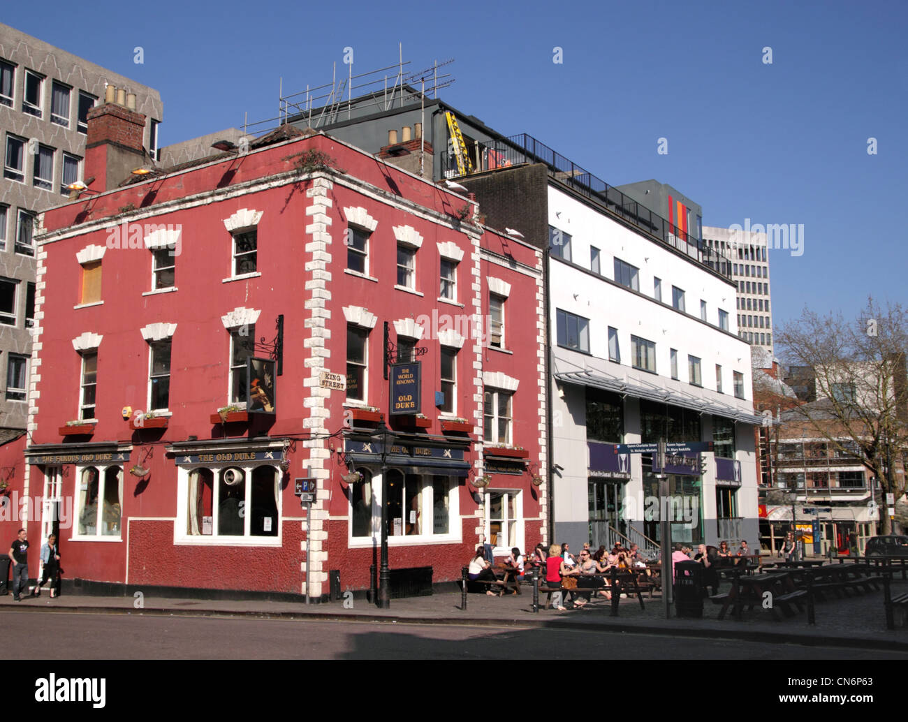 Der alte Herzog Pub King Street Bristol Stockfoto