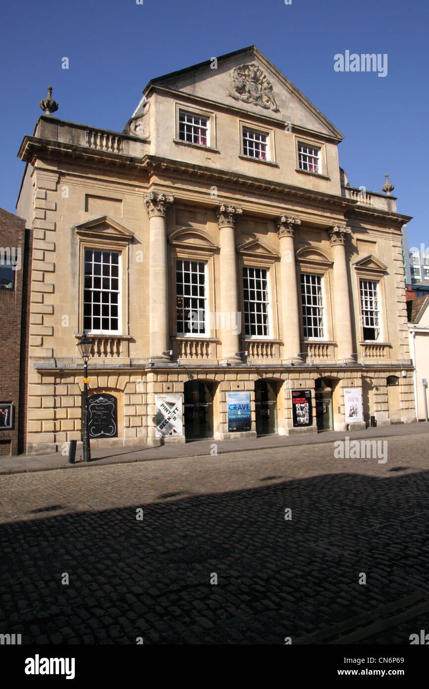 Royal King Street Bristol Heimat der Bristol Old Vic Theater Theatergruppe Stockfoto