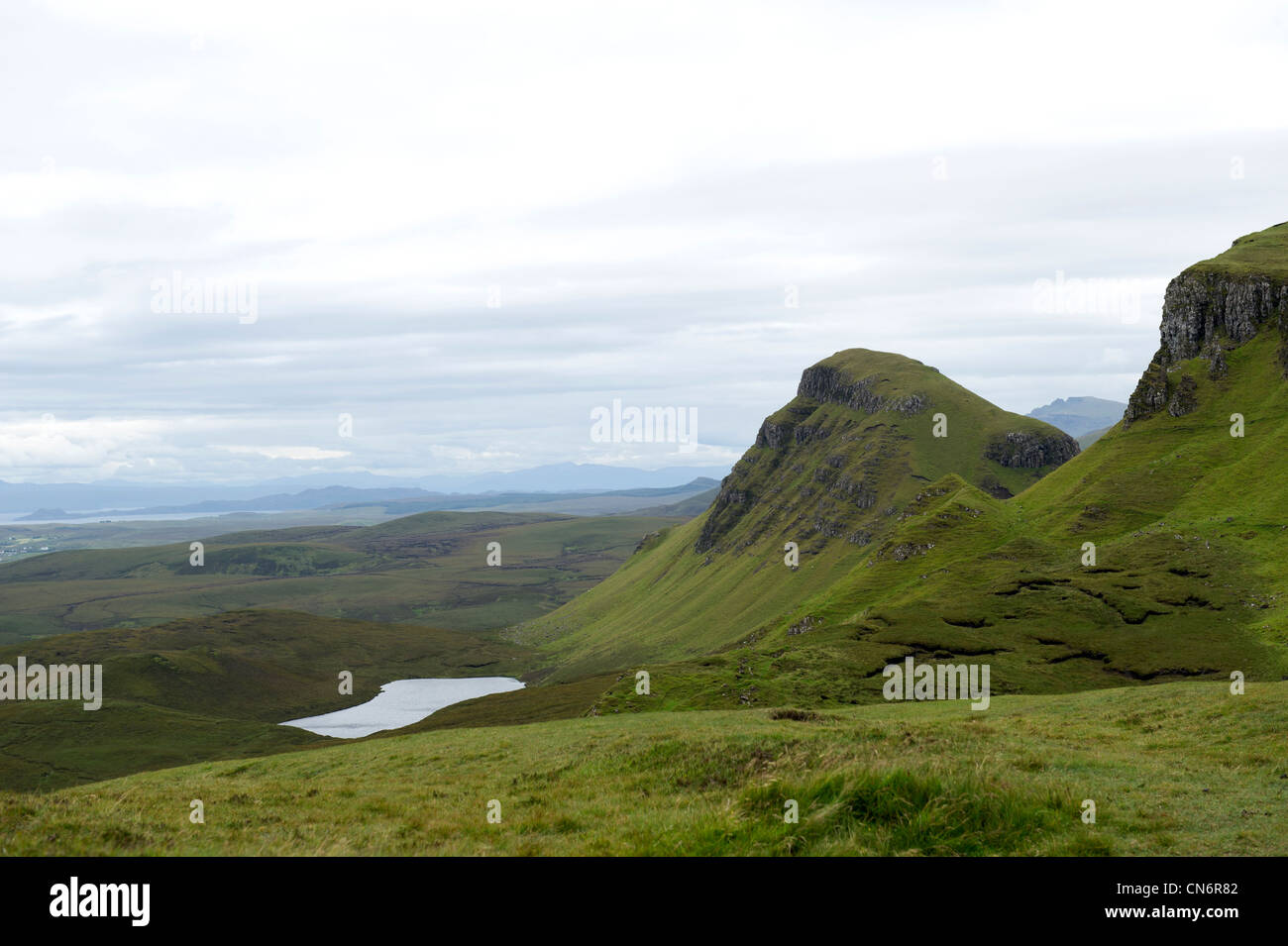 Quiraing, Isle Of Skye, Schottland, UK Stockfoto