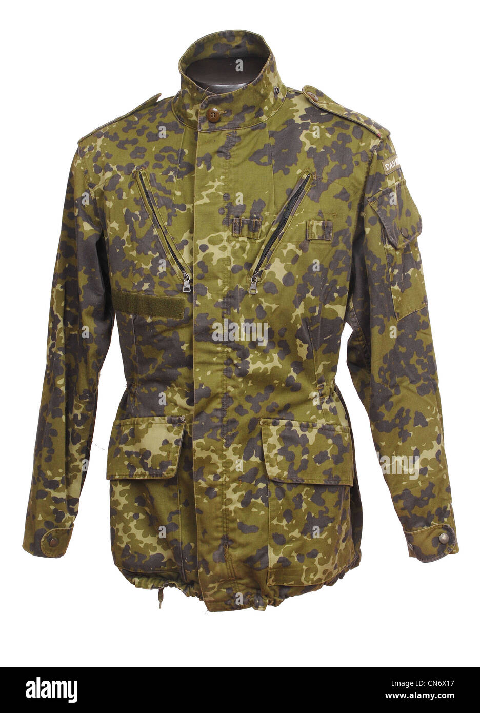 Tarnkleidung Kräfte wie vom Militär verwendet Swedish camouflage Stockfoto